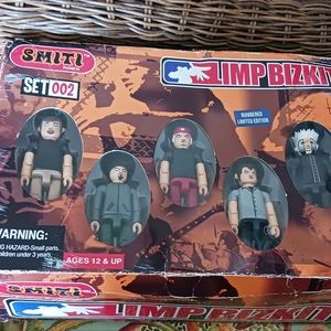 Limp bizkit action figures set 002, numbered limited edition, unopened smti TM
